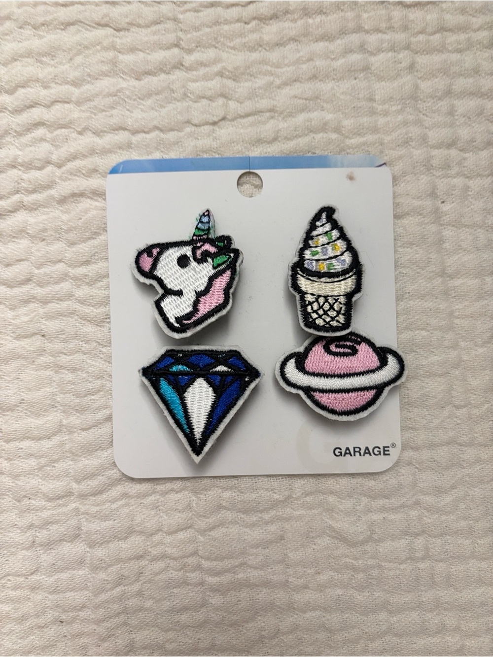$5 add on 💘 Garage 4 pack pastel goth vibe patch pins